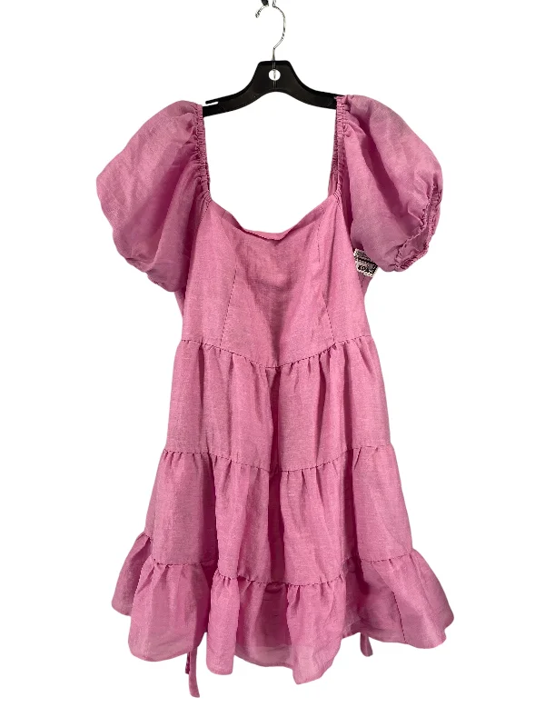 Dress Casual Short By Cece In Pink, Size: L