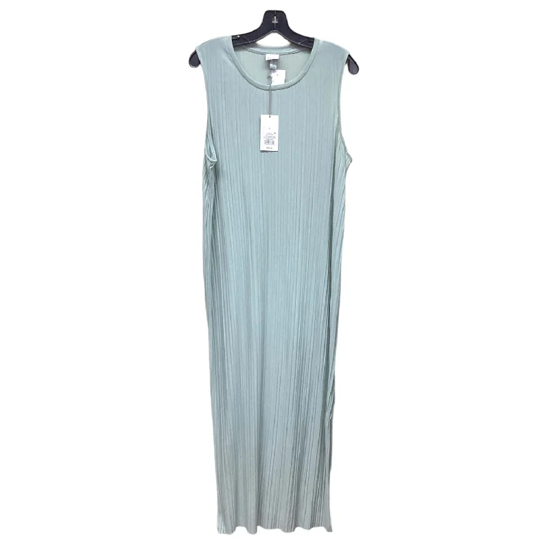 Dress Casual Maxi By A New Day In Green, Size: L