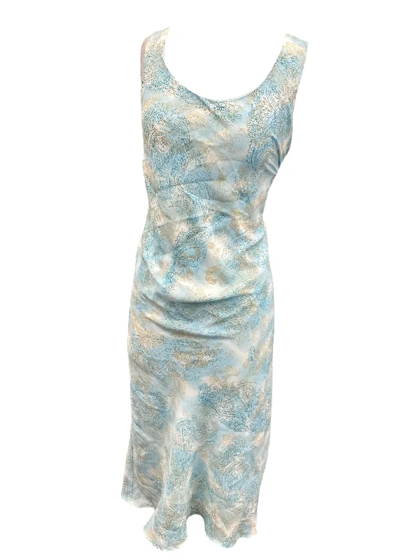 Dress Casual Maxi By Sharon Young In Blue, Size: 16