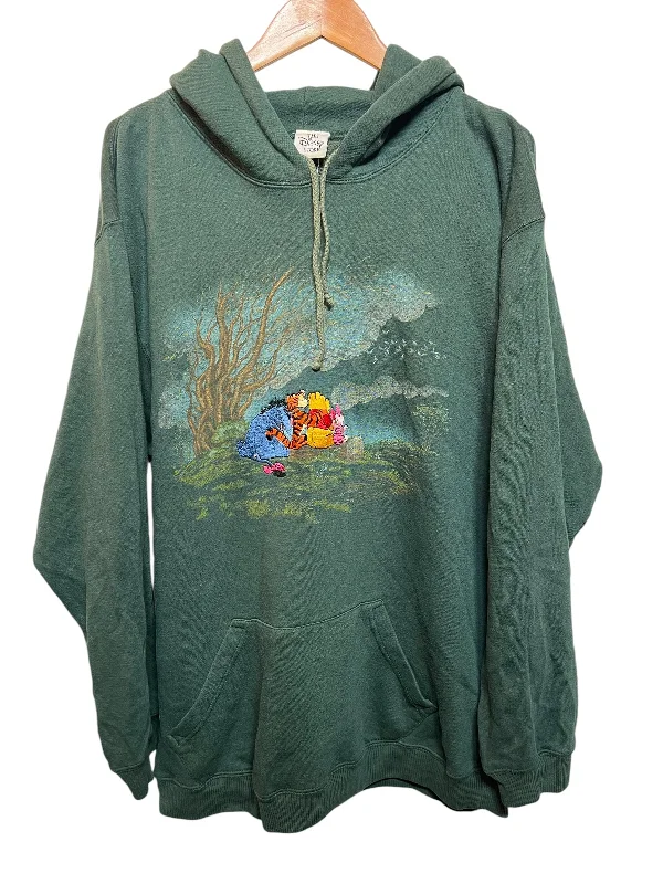 Disney Green Oversized Hoodie (Size XL)