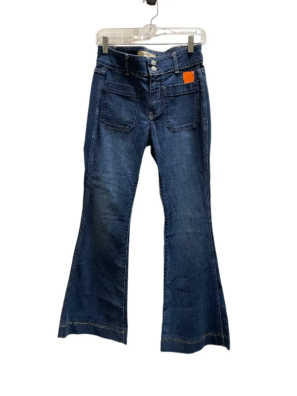 Jeans Boot Cut By Holding Horses In Blue Denim, Size: 4