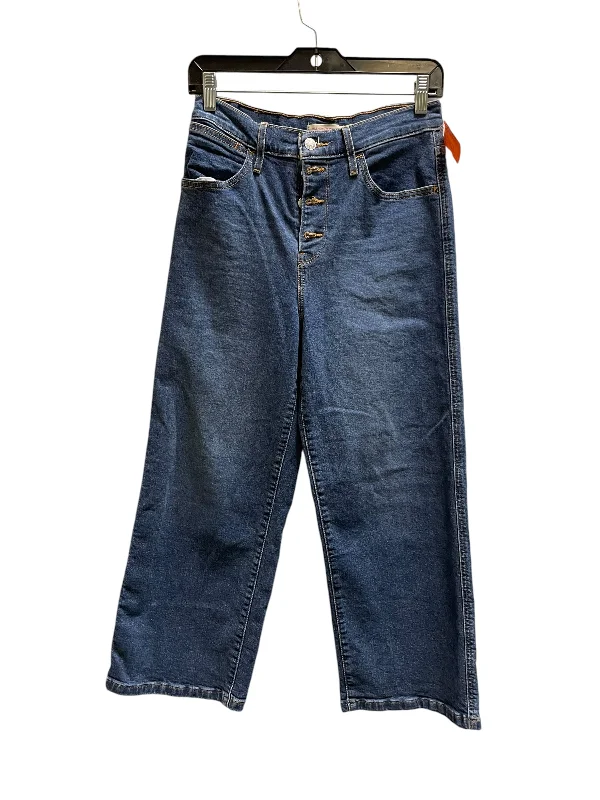 Jeans Boot Cut By Levis In Blue Denim, Size: 4