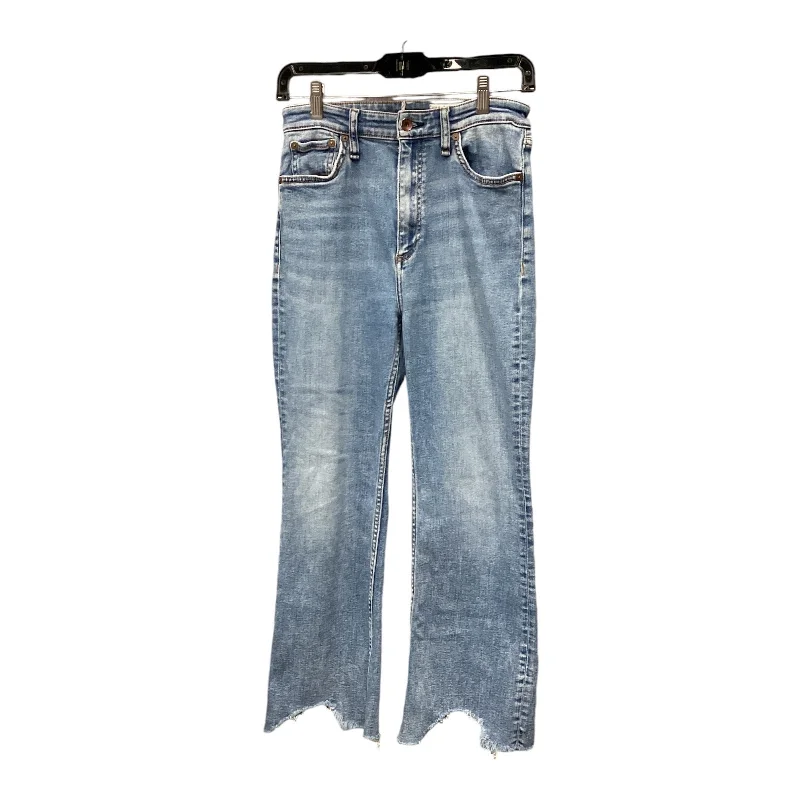 Jeans Boot Cut By Rag & Bones Jeans In Blue Denim, Size: 4